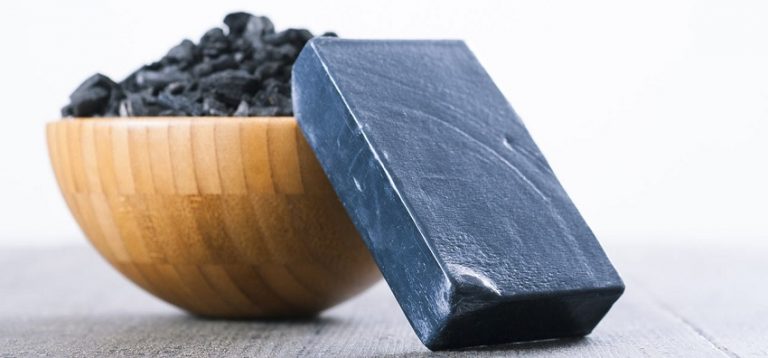Purify skin with Activated charcoal soap