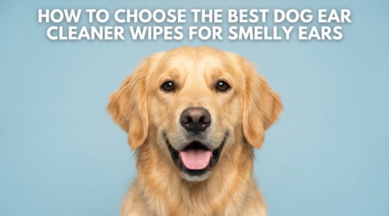 How to Choose the Best Dog Ear Cleaner Wipes for Smelly Ears