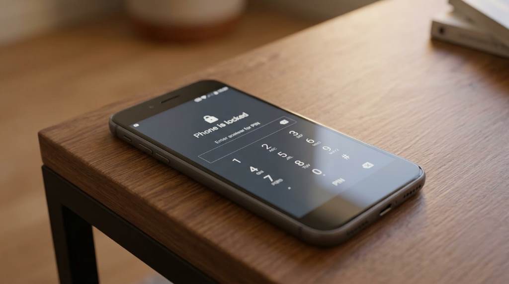 Phone recovery process using official account tools