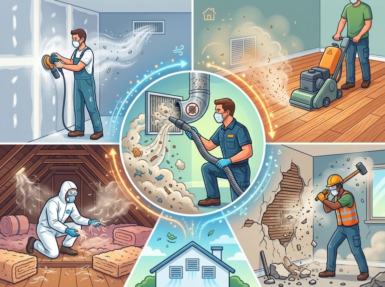 Which Home Projects Commonly Lead to HVAC Cleaning?