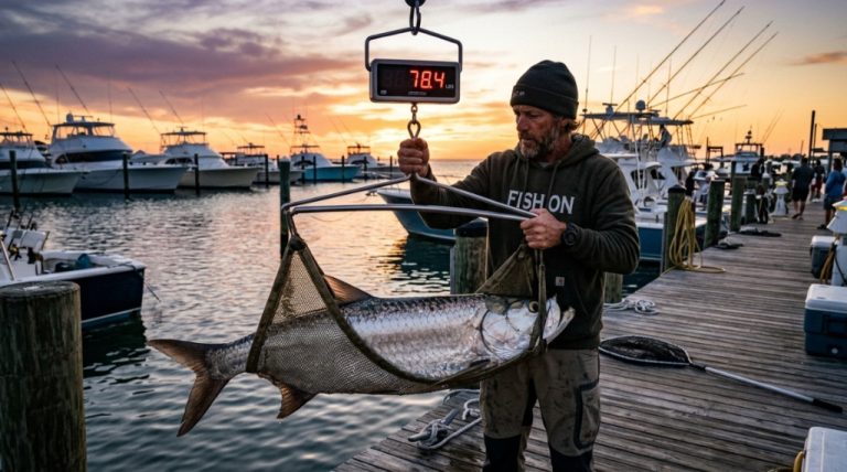 How to Weigh Large Saltwater Fish on a Budget